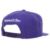 Mitchell & Ness Purple NBA Los Angeles Lakers Team Ground 2.0 Snapback - OSFA
