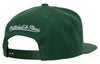 Mitchell & Ness Green NBA Milwaukee Bucks Team Ground 2.0 Snapback - OSFA
