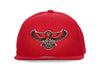 Mitchell & Ness Red NBA Atlanta Hawks Team Ground 2.0 HWC Snapback - OSFA
