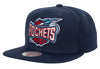 Mitchell & Ness Navy NBA Houston Rockets Team Ground 2.0 HWC Snapback - OSFA