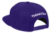Mitchell & Ness Purple NBA New Orleans Jazz Team Ground 2.0 HWC Snapback - OSFA