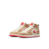 Little Kid's Jordan 1 Mid SE Desert/Fusion Red-Pale Ivory (HJ5960 206)