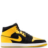 Men's Jordan 1 Mid SE Black/Varsity Maize-White (HJ6654 071)
