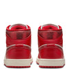 Women's Jordan 1 Mid SE Sail/Varsity Red-Team Red (HJ9337 106)