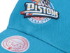 Mitchell & Ness Teal NBA Detroit Pistons Team Ground HWC Strapback - OS
