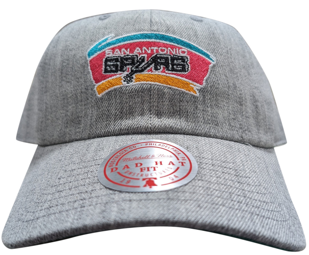 Mitchell & Ness NBA Team Heather 2.0 San Antonio Spurs HWC Strapback - OS