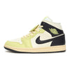 Women's Air Jordan 1 Mid SE Sail/Luminous Green-Anthracite (HQ3008 130)