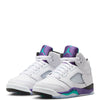 Little Kid's Jordan 5 Retro OG White/New Emerald-Grape Ice (HQ7979 100)