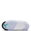 Little Kid's Jordan 5 Retro OG White/New Emerald-Grape Ice (HQ7979 100)