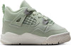 Toddler's Jordan 4 Retro Seafoam/Sail-Metallic Silver (HV4384 003)