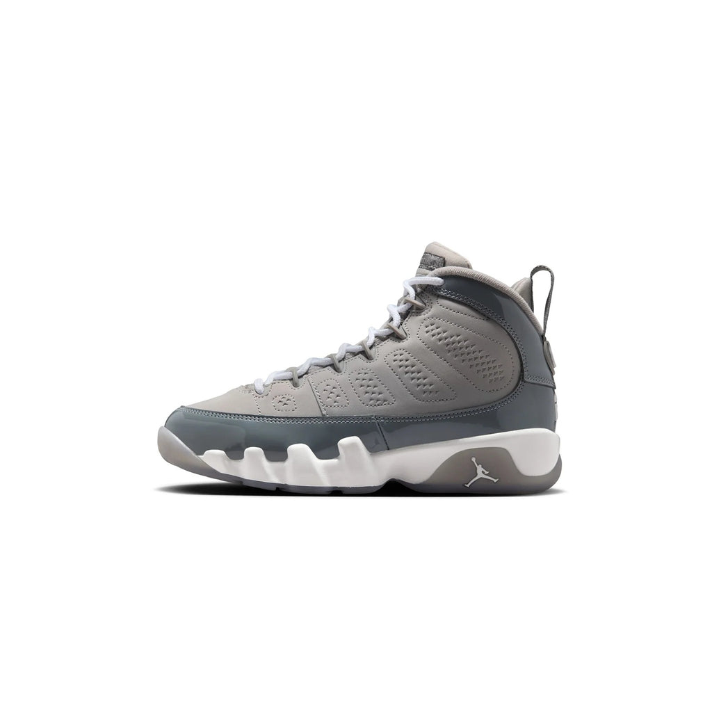 Big Kid's Jordan 9 Retro Medium Grey/Cool Grey-White (HV4574 011)