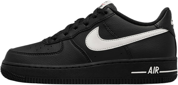 Big Kid's Nike Air Force 1 Black/Phantom-University Red (HV6359 001)