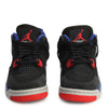 Big Kid's Air Jordan 4 Retro OG Black/Fire Red-Deep Royal Blue (IB4171 003)