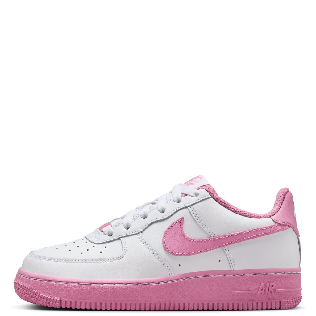 Big Kid's Nike Air Force 1 BG White/Magic Flamingo (IB4411 100)