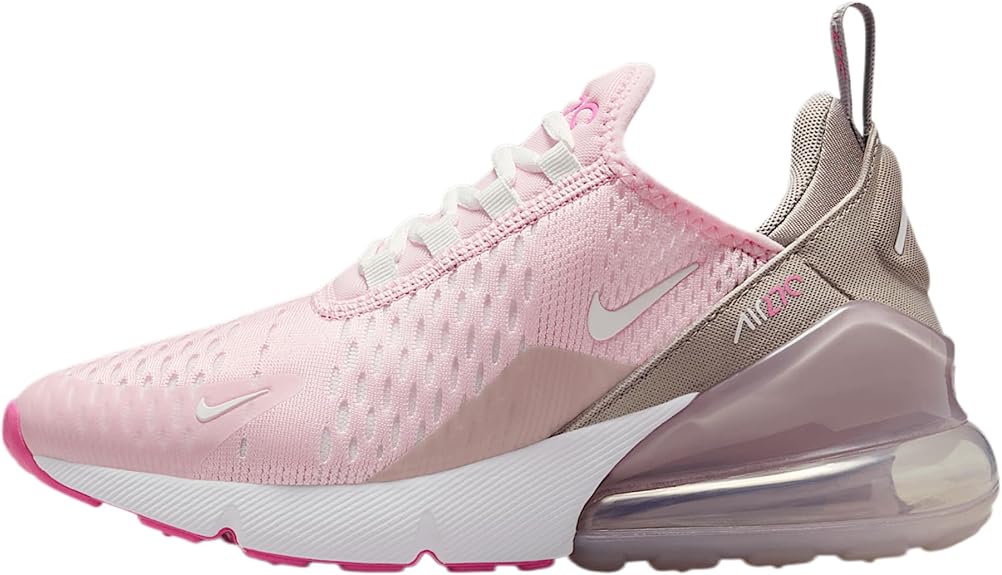 Big Kid's Nike Air Max 270 BG Pink Foam/Summit White (IB4435 663)