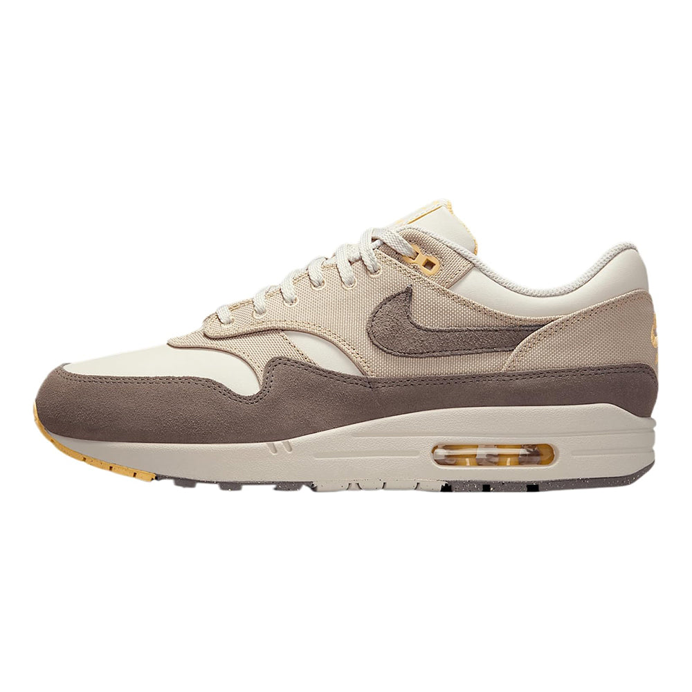 Men's Nike Air Max 1 Prem Light Bone/Cave Stone-Chamois (IB6390 001)