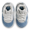 Toddler's Jordan 4 Retro Tex Sail/Worn Blue-Metallic Gold (IB6714 100)