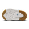 Toddler's Jordan 4 Retro Tex Sail/Worn Blue-Metallic Gold (IB6714 100)