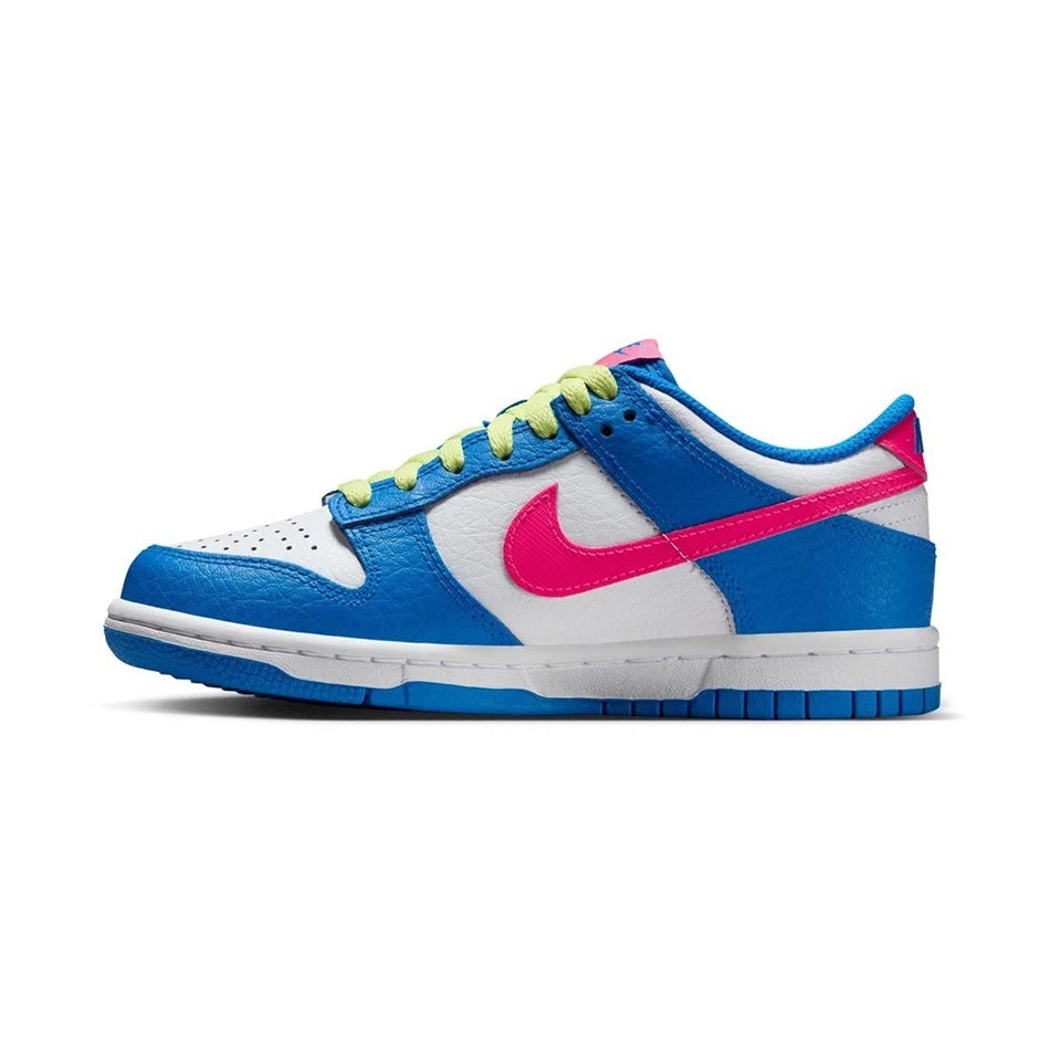 Big Kid's Nike Dunk Low BG Photo Blue/Hyper Pink-White (IB7747 406)