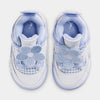 Toddler's Jordan 4 Retro White/Aluminum-Blue Tint (IB8961 100)