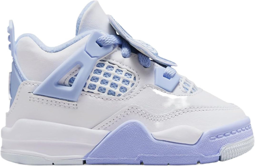 Toddler's Jordan 4 Retro White/Aluminum-Blue Tint (IB8961 100)