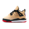Toddler's Jordan 4 Retro Sesame/Fire Red-Black-White (IH2095 200)
