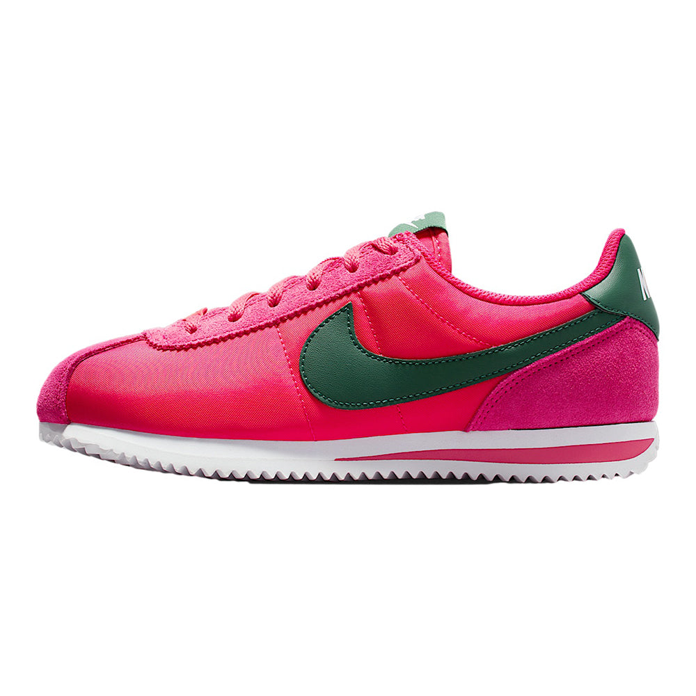 Big Kid's Nike Cortez TXT Rush Pink/Fir-White (IH7654 600)