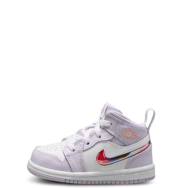 Toddler's Jordan 1 Mid SE Barely Grape/Atomic Pink-White (IM4421 500)