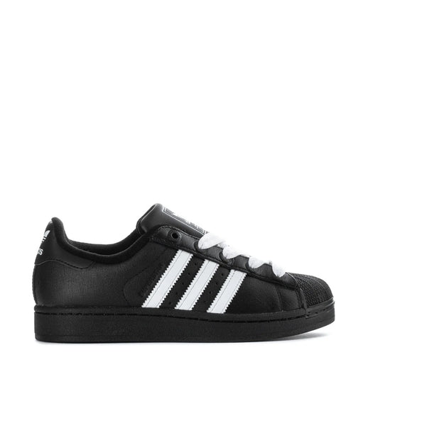 Big Kid's Adidas Superstar II Black/White/Black (JI0216)