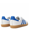 Big Kid's Adidas Samba OG J FTWHT/Blue/Gum3 (JP5482)