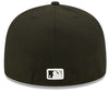 Men's New Era MLB Chicago White Sox Black Identity 59 Fifty Fitted Cap