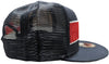 Men's New Era 9Fifty MLB Boston Red Sox Navy Blue/Red Trucker Snapback - OSFM