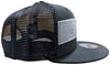 Men's New Era 9Fifty MLB Chicago White Sox Black/Grey Trucker Snapback - OSFM