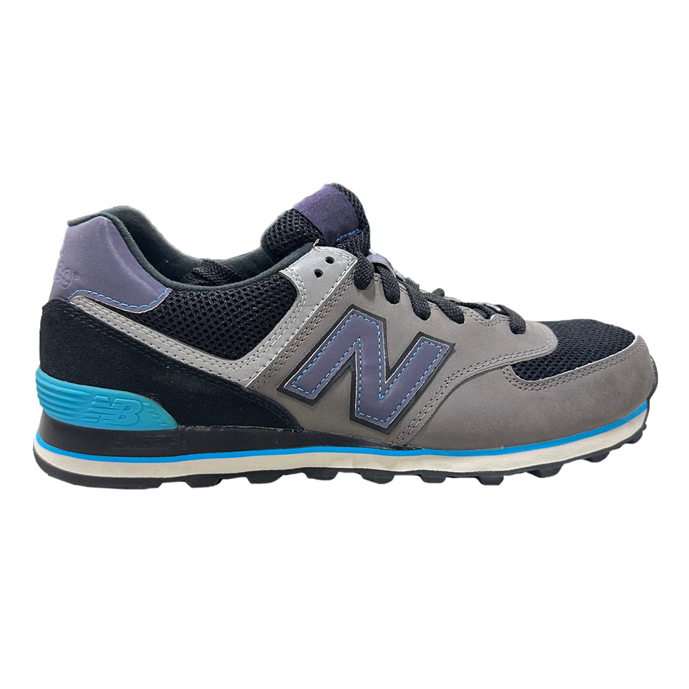 Men's New Balance Grey Black Teal (ML574GBB)