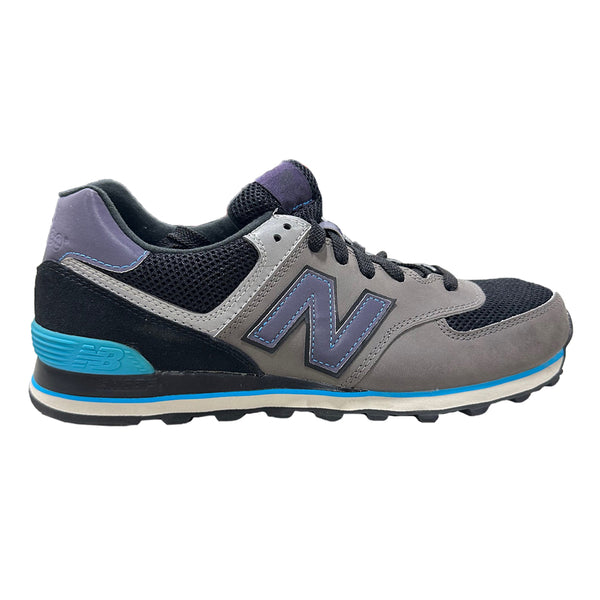 Men's New Balance Grey Black Teal (ML574GBB)