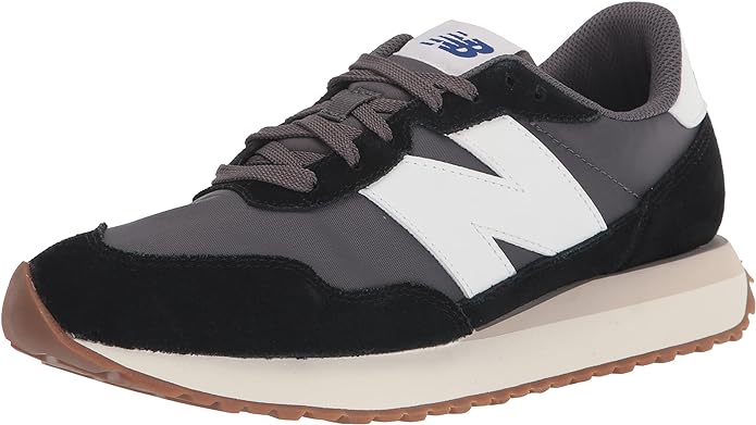 Men's New Balance Lifestyle Black Grey White (MS237GA)