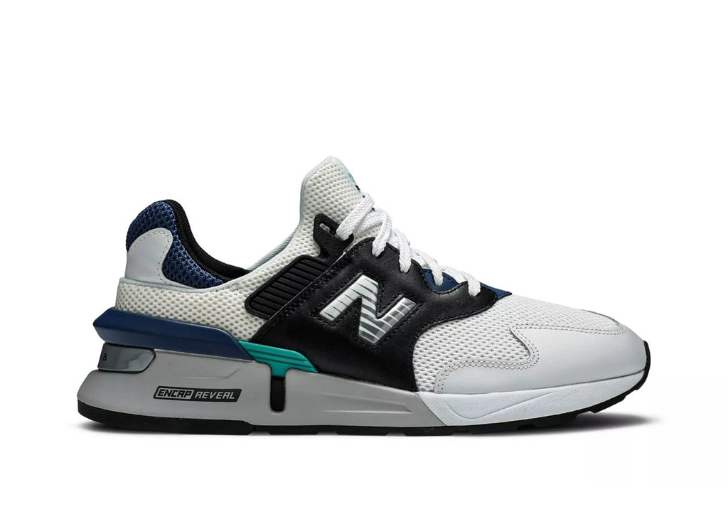 Men's New Balance Lifestyle White Black Blue (MS997JCD)