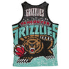 Men's Mitchell & Ness Blk NBA Vancouver Grizzlies Jumbotron Mesh Tank