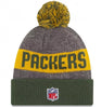 Green Bay Packers OTC Sideline Beanie Winter Pom Knit Cap Hat - OSFA