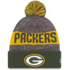 Green Bay Packers OTC Sideline Beanie Winter Pom Knit Cap Hat - OSFA
