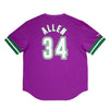Mitchell & Ness NBA Milwaukee Bucks 2000-01 Ray Allen Purple Mesh Jersey