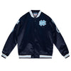 Men's Mitchell & Ness Navy Blue NCAA UNC Champ City Heavyweight Jacket