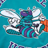 Mitchell & Ness NBA Charlotte Hornets Teal Heavyweight Satin Jacket