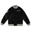 Men's Mitchell & Ness Black MLB Chicago White Sox Heavyweight Satin Jacket