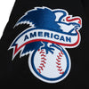Mitchell & Ness Black MLB Chicago White Sox Heavyweight Satin Jacket