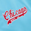 Mitchell & Ness Lght Blue MLB Chicago White Sox Heavyweight Satin Jacket