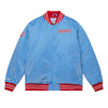 Mitchell & Ness NFL Houston Oilers Light Blue Heavyweight Satin Jacket