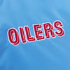 Mitchell & Ness NFL Houston Oilers Light Blue Heavyweight Satin Jacket