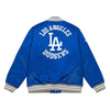 Mitchell & Ness Ryl Blu MLB Los Angeles Dodgers Heavyweight Satin Jacket