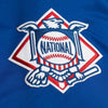 Mitchell & Ness Ryl Blu MLB Los Angeles Dodgers Heavyweight Satin Jacket